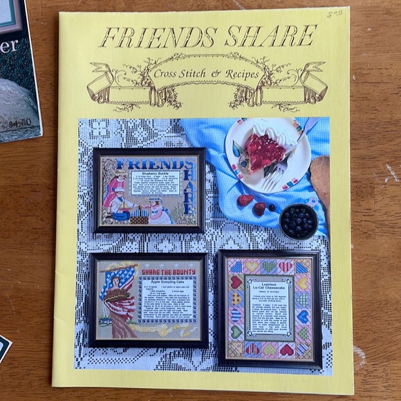 6 Cross Stitch Sampler Books Vintage 1980s 1990s - Picture 5 of 6